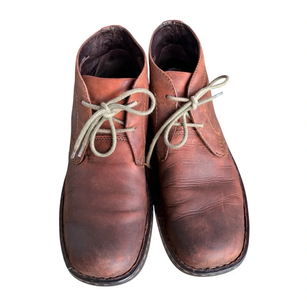 Born Harrison Brown Leather Chukka Boot Size 9.5